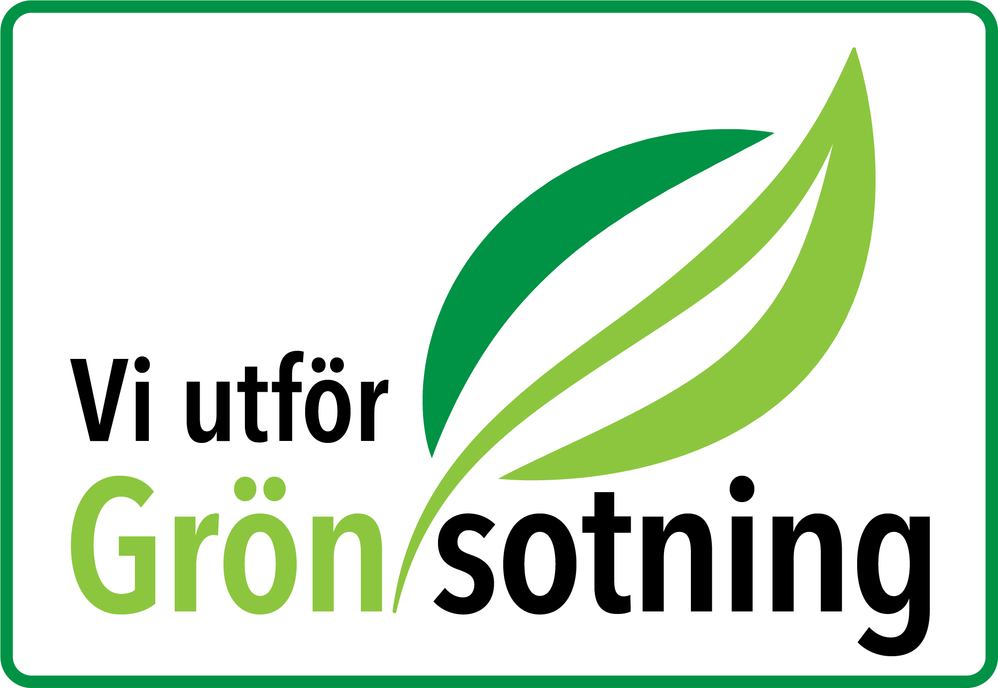 Grön sotning